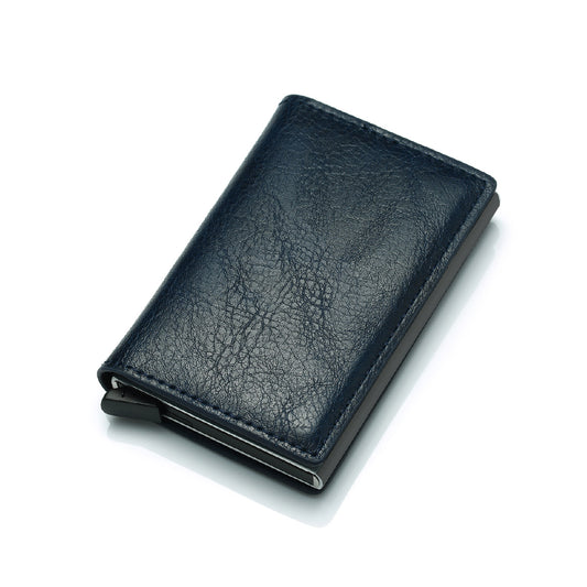 Plain Navy Blue Wallet